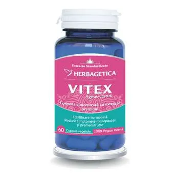 Vitex Zen Forte, 60 capsule, Herbagetica