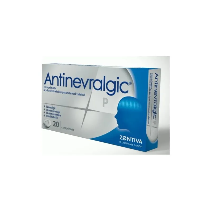 Antinevralgic - P, 20 comprimate