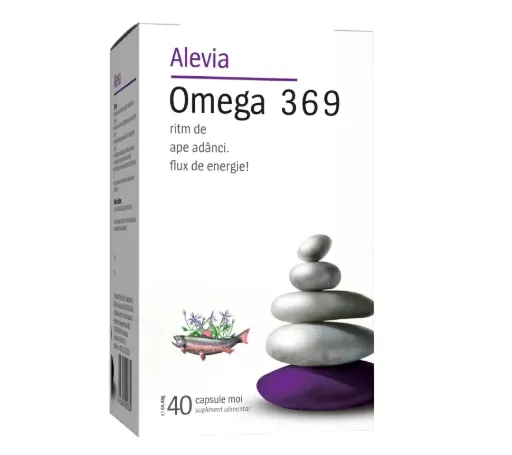 Omega 3 6 9, 60 capsule, Alevia