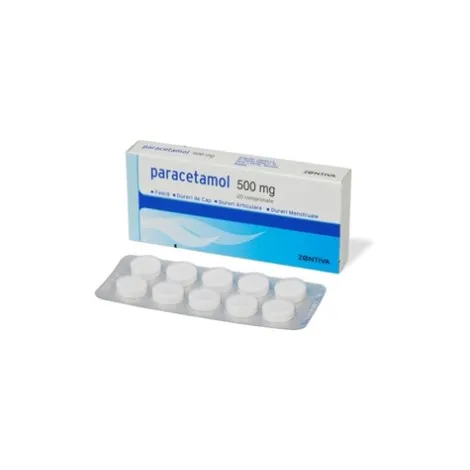 Paracetamol 500mg x 20 comprimate Zentiva