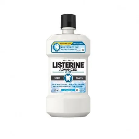 Listerine apa gura Advanced White, 500ml