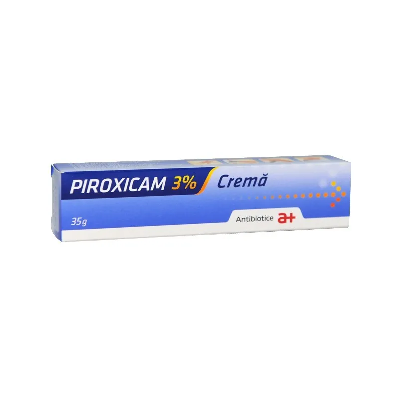 Piroxicam 3% crema 35gr -Antibiotice