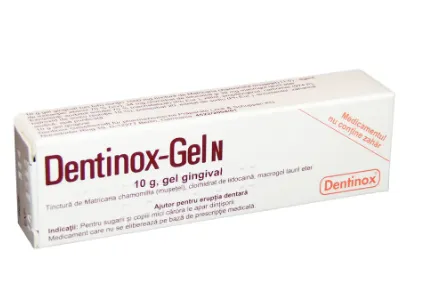Gel gingival calmant, 10g, Dentinox