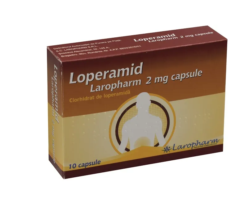 Loperamid 2mg, 10 capsule, Terapia