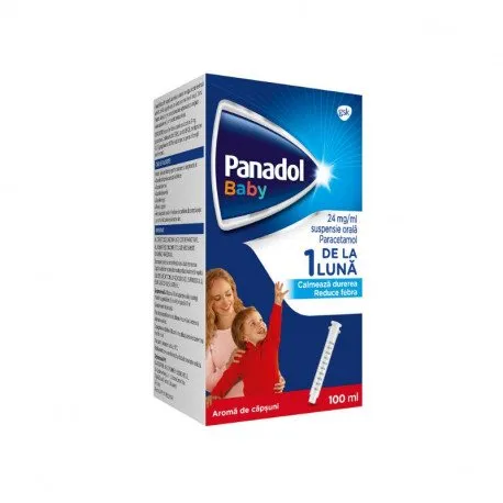 Panadol Baby 24 mg/ml suspensie orala, 100ml