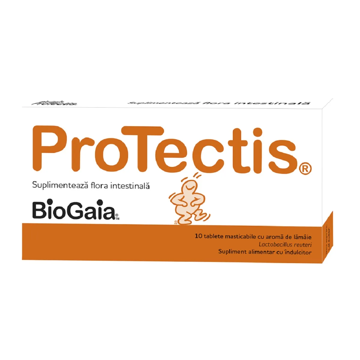 BioGaia  Protectis Lamaie 10 tablete masticabile