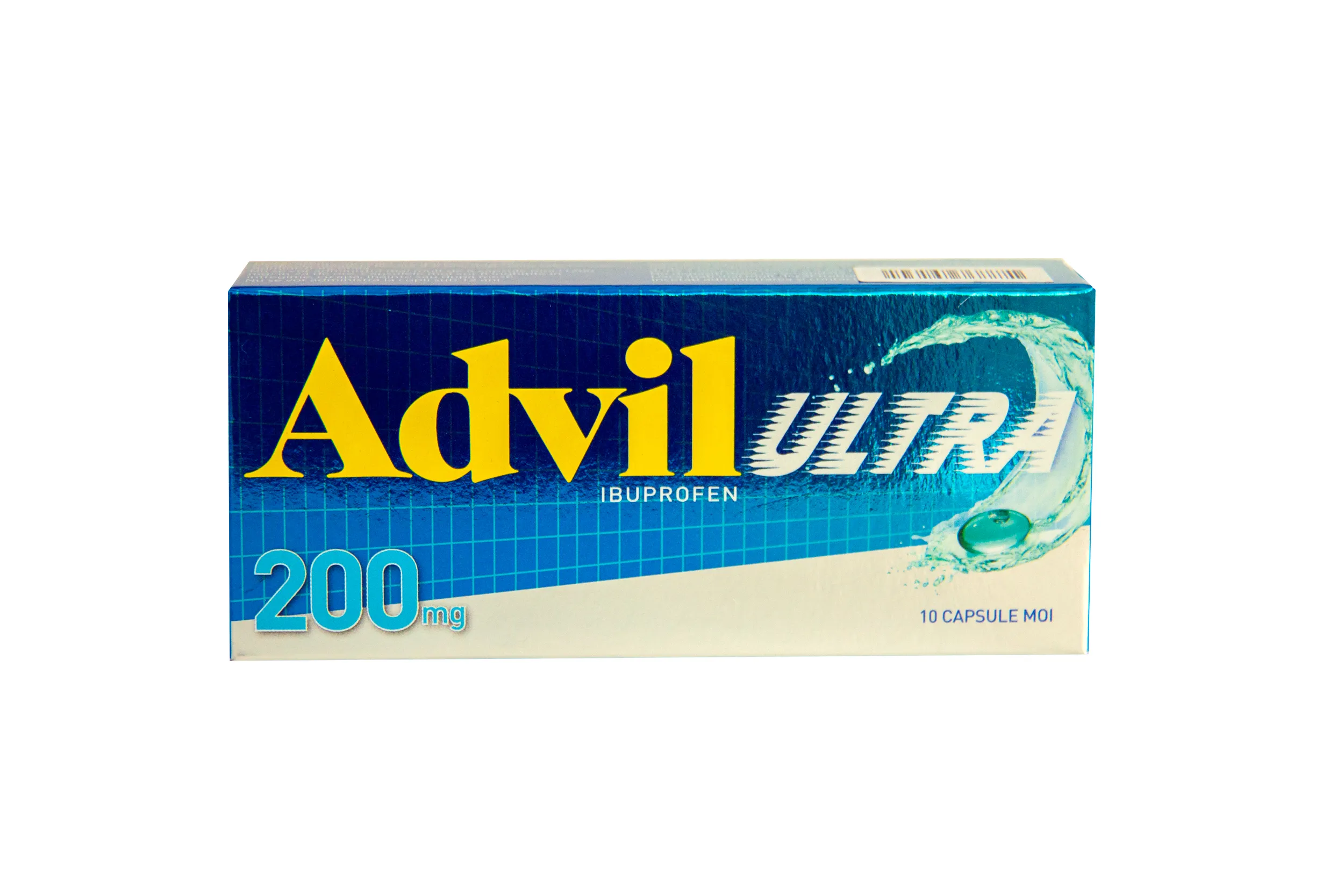 Advil Ultra 200mg, 10 capsule moi, Gsk