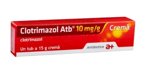 Clotrimazol 1% crema, 15g Antibiotice