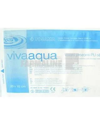 Viva Aqua Pansament adeziv steril 20 cm x 10 cm