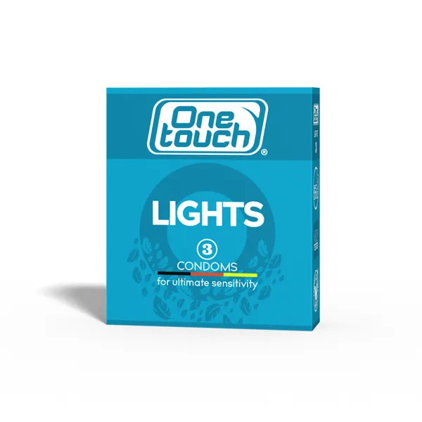 One Touch lights x 3 prezervative
