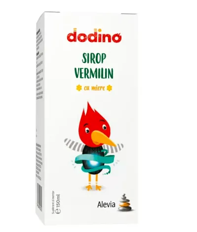 Sirop vermilin Dodino, 150 ml, Alevia