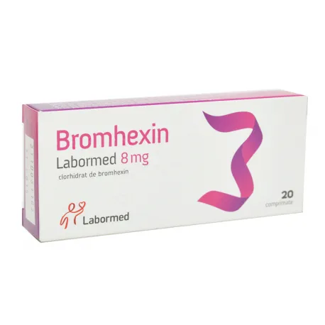 Bromhexin 8 mg, 20 comprimate LBM