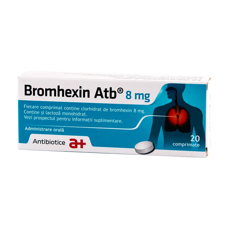 Bromhexin ATB 8mg,20 comprimate