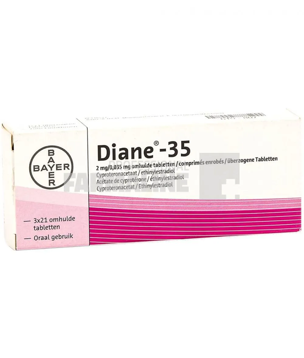 DIANE-35 0,035 mg/2,0 mg X 21 DRAJ. 0,035mg/2,0mg BAYER PHARMA AG