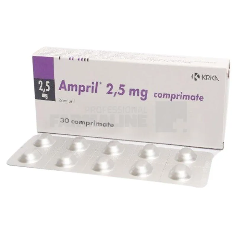 AMPRIL 2,5 mg x 30 COMPR. 2,5mg KRKA D.D. NOVO MESTO