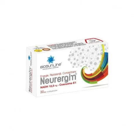 BioSunLine Neurergin, 30 comprimate