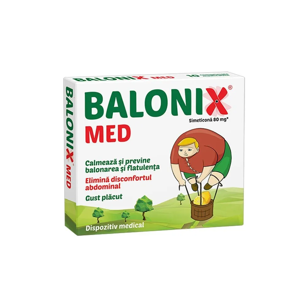 Balonix Med x 10 comprimate masticabile