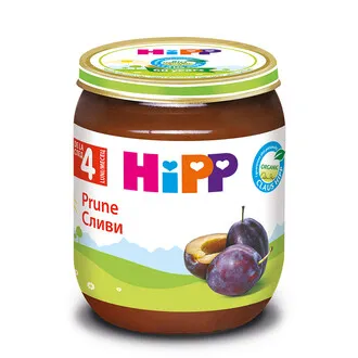 HIPP Piure prune, + 4 luni x 125 g (Hipp)