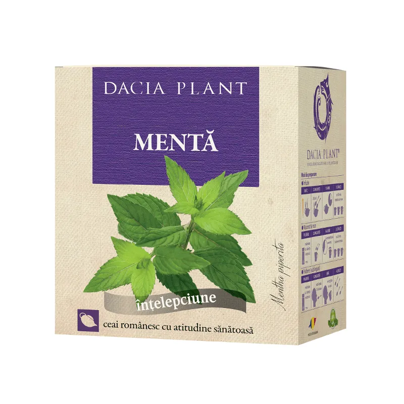 Ceai de Menta, 50 g , Dacia Plant