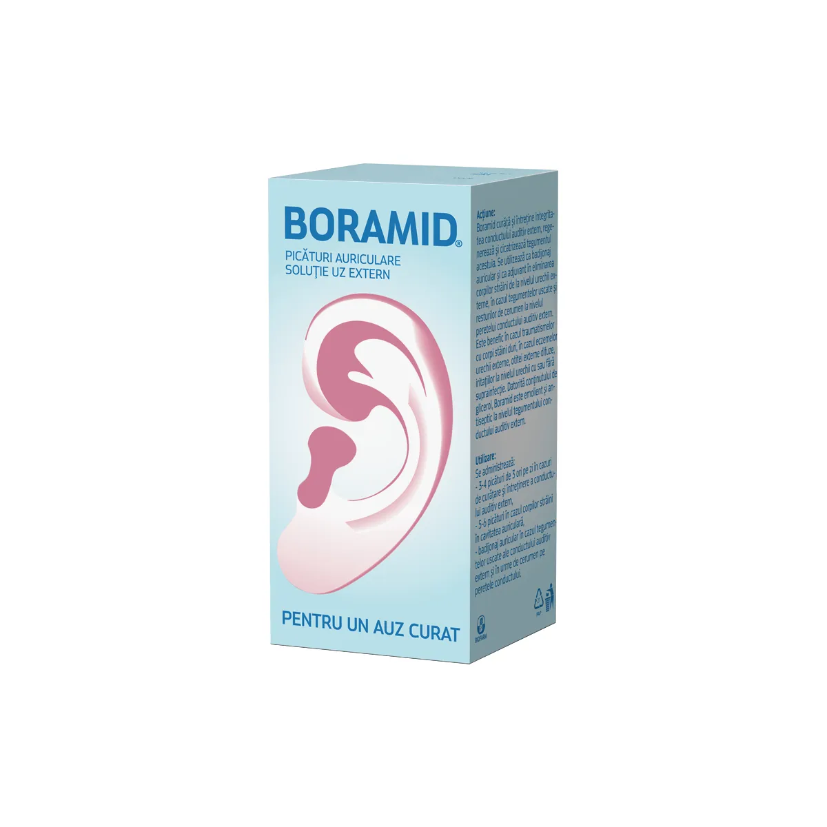 Boramid solutie auriculara 10ml -Biofarm