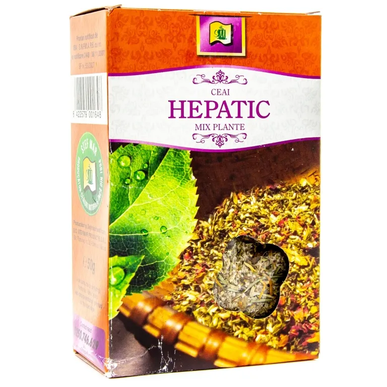 Ceai Hepatic, 50 g, StefMar
