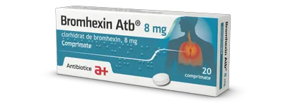 Bromhexin 8mg x 20 comprimate (Antibiotice)