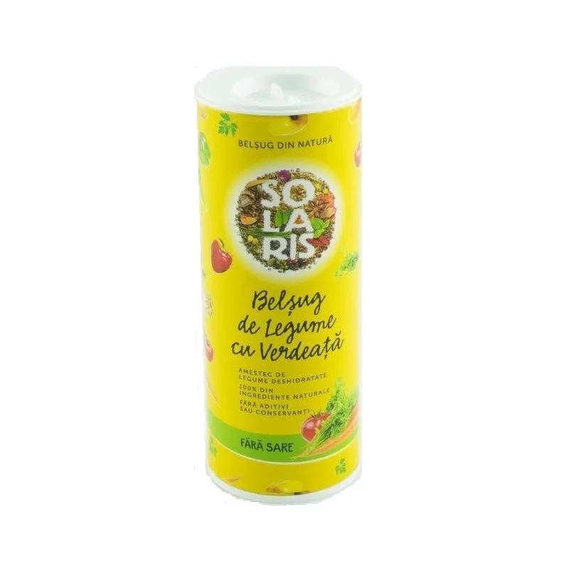 SOLARIS Condiment Belsug LegumeVerdeataFaraSare100g