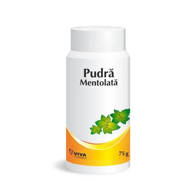 Pudra mentolata x 75g (Viva Pharma)