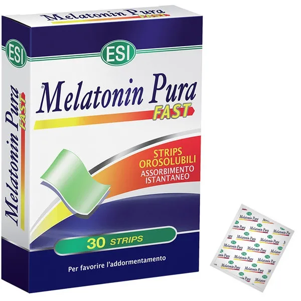 Melatonina Pura Fast 1mg x 30strip (Esi)