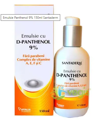 Emulsie D-panthenol 9% x 150ml (Vitalia)