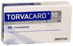TORVACARD 10 mg X 30 COMPR. FILM. 10mg ZENTIVA, K.S.