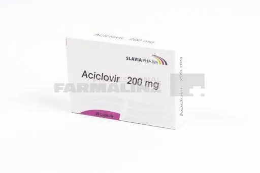 Aciclovir 200mg Slavia Pharma 20 capsule