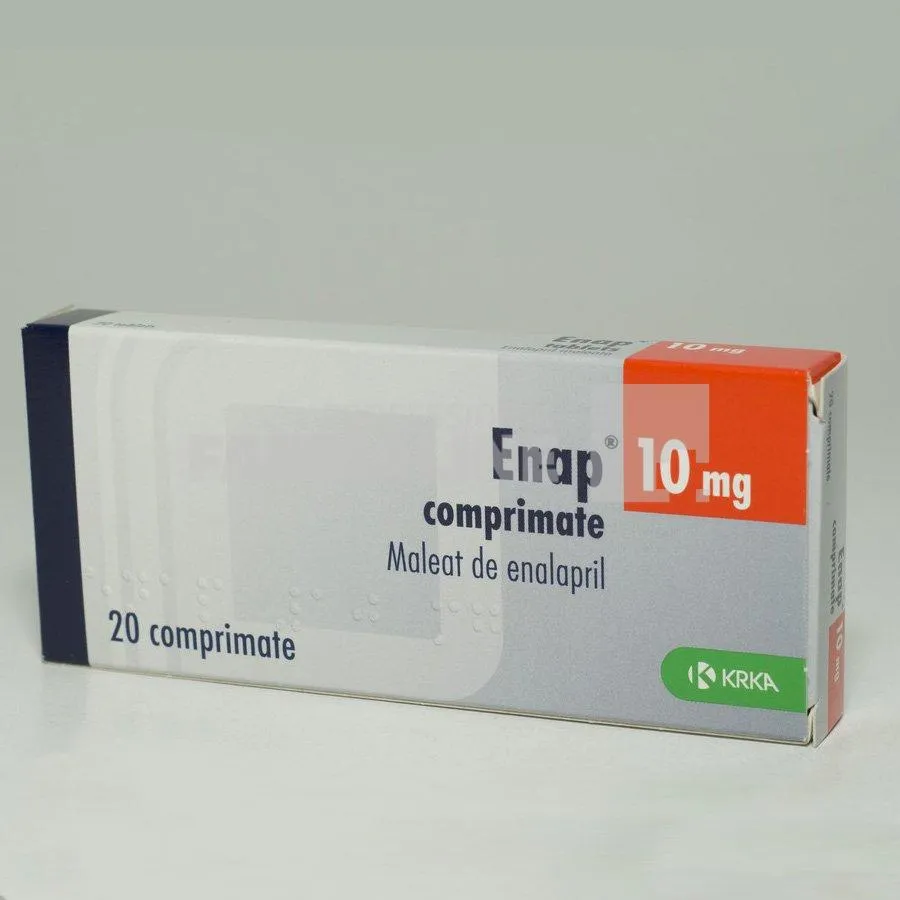 ENAP 10 mg x 20 COMPR. 10mg KRKA D.D. NOVO MESTO