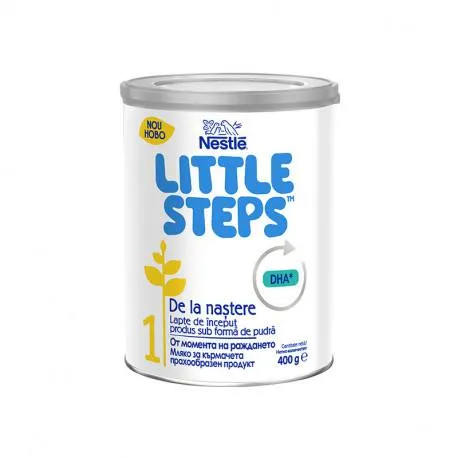 Lapte de inceput pentru sugari Nestlé LITTLE STEPS® 1, de la nastere, 400g