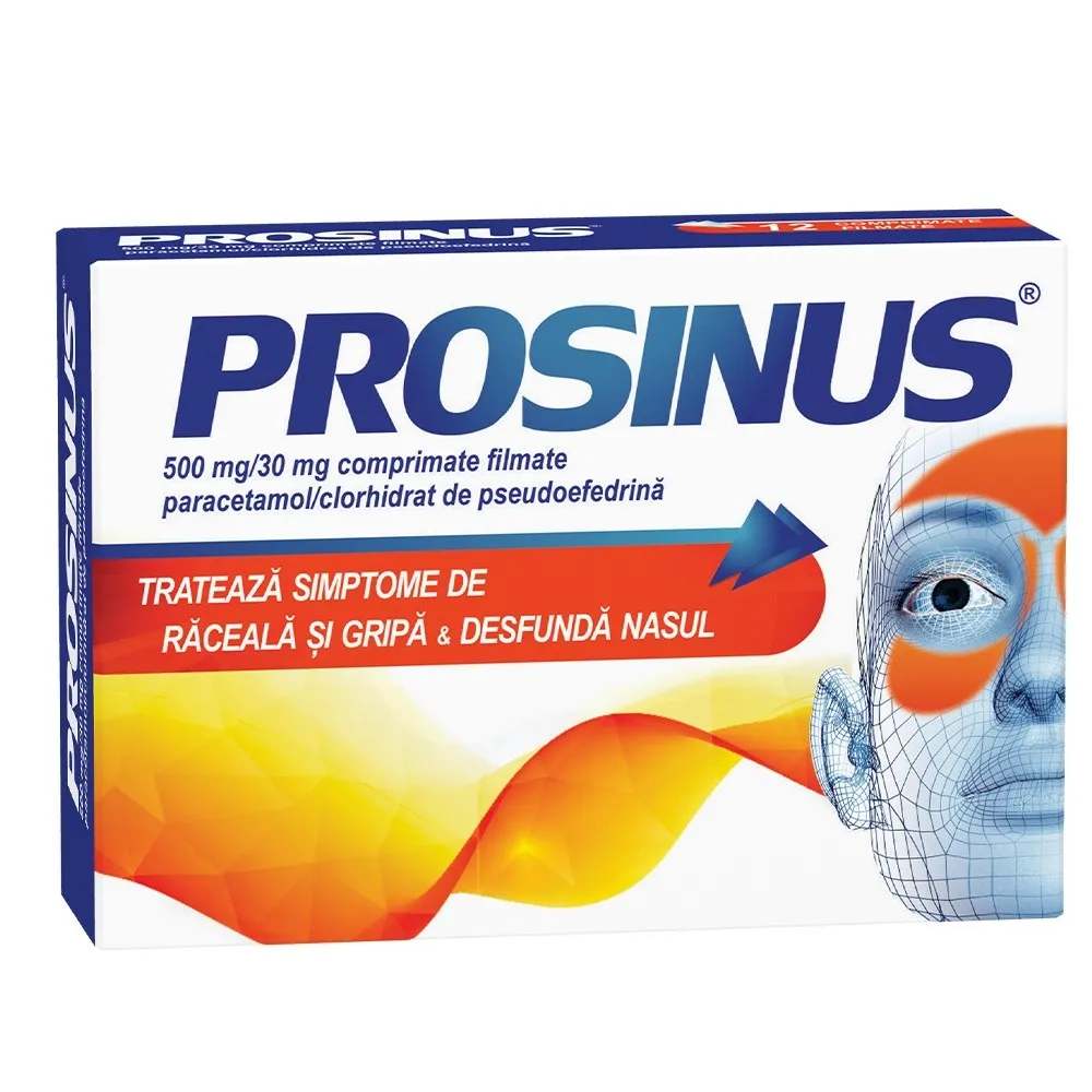 PROSINUS 500 mg/30 mg x 20 COMPR. FILM. 500mg/30mg S C FITERMAN PHARMA