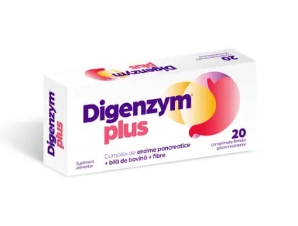 Digenzym Plus 20 drajeuri -Labormed