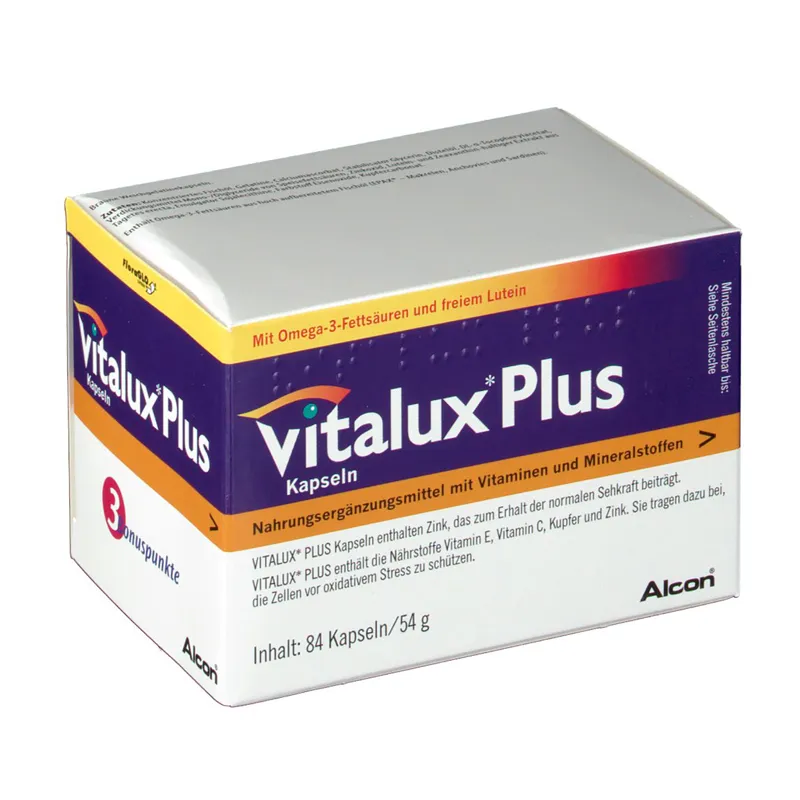 Vitalux Plus, 84 capsule, Alcon