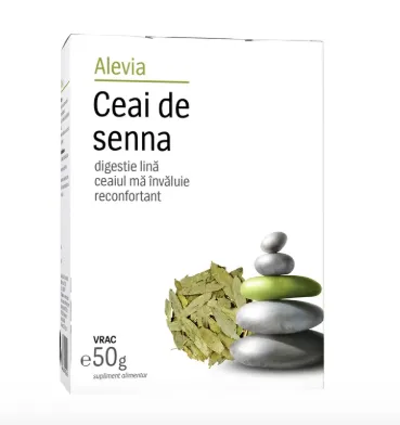 Ceai de Senna, 50 g, Alevia