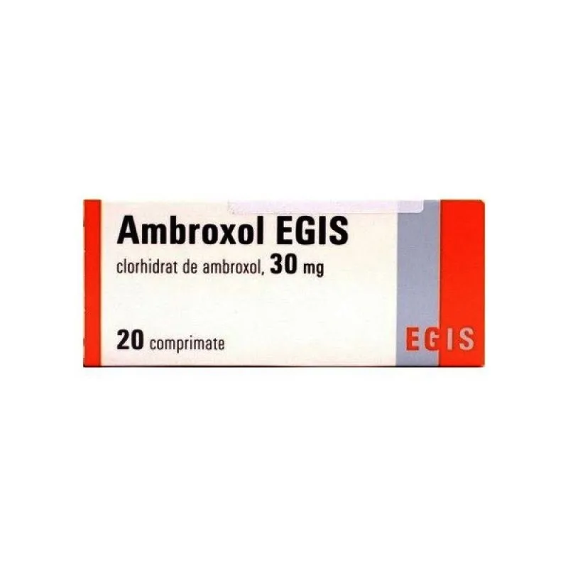 AMBROXOL EGIS x 20 COMPR. 30mg EGIS PHARMACEUTICALS