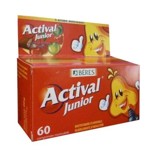 BERES Actival junior 60cp + plastelina