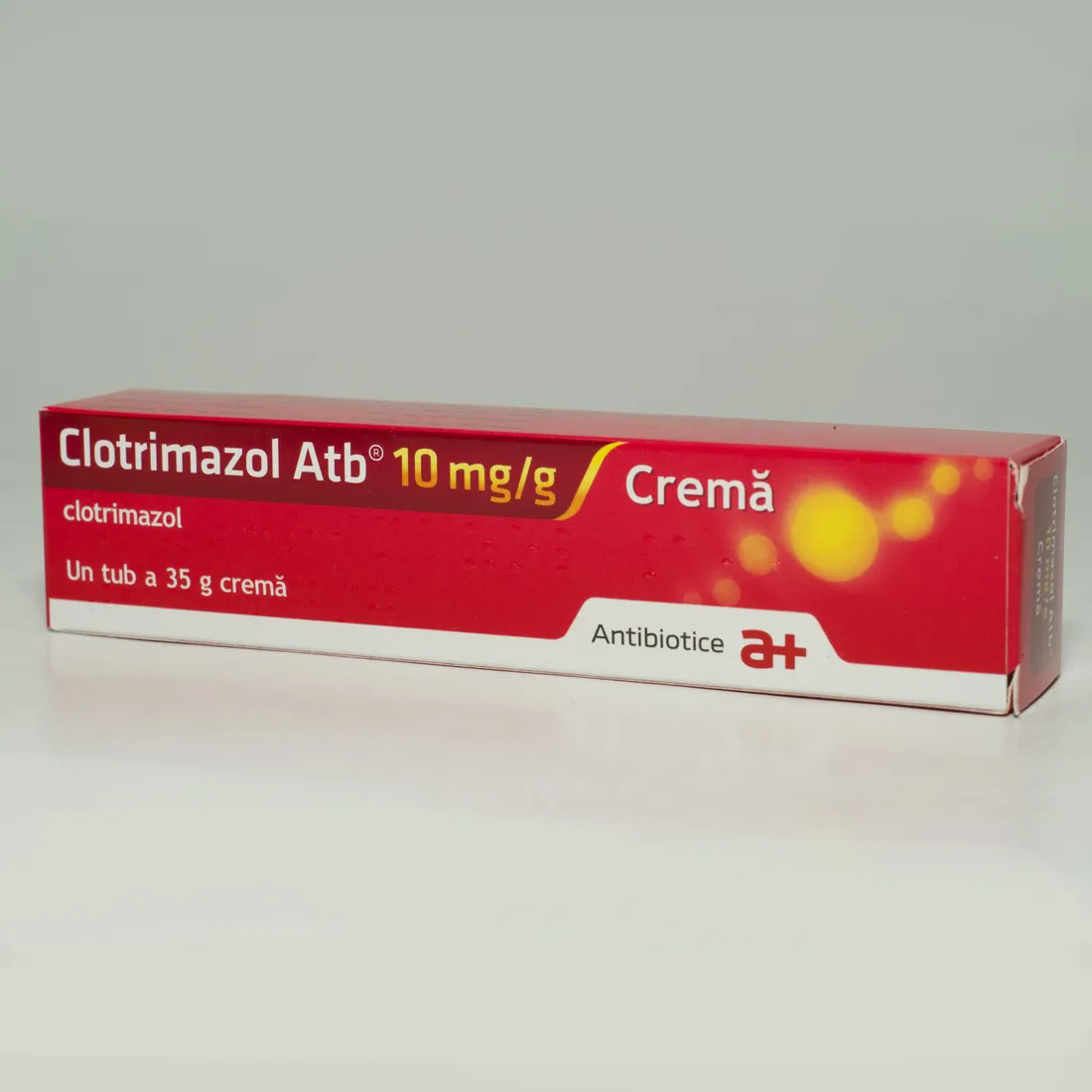 Clotrimazol 1% crema, 15 g, Antibiotice