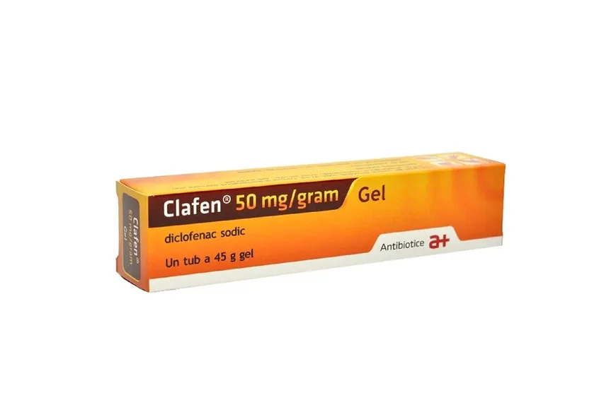 Clafen 50 mg/gram gel, 45 g, Antibiotice