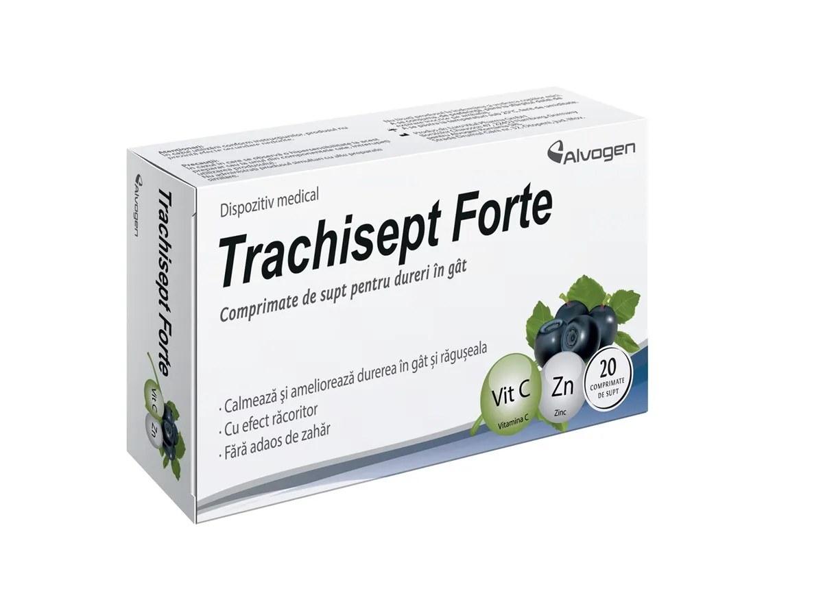 Trachisept Forte, 20 comprimate, Labormed