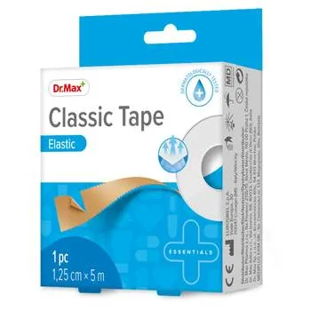 Dr. Max Classic Tape elastic 1,25cmx5m, 1 bucata