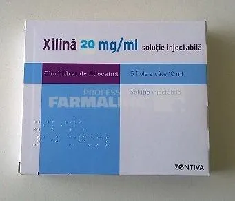 XILINA 20 mg/ ml x 5 SOL. INJ. 20mg/ml ZENTIVA SA