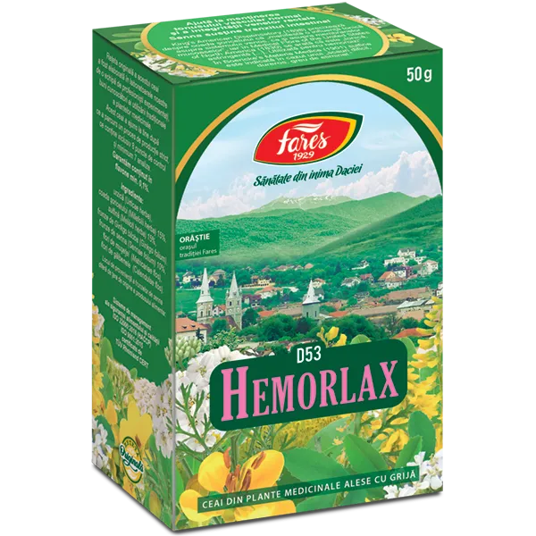 Fares Ceai Hemorlax 50g vrac