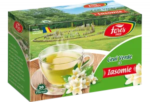 Ceai verde cu iasomie x 20plicuri(Fares)