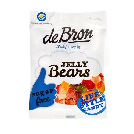 DEBRON Jeleuri gumate cu aroma fructe "Jelly Bears"* 100 gr