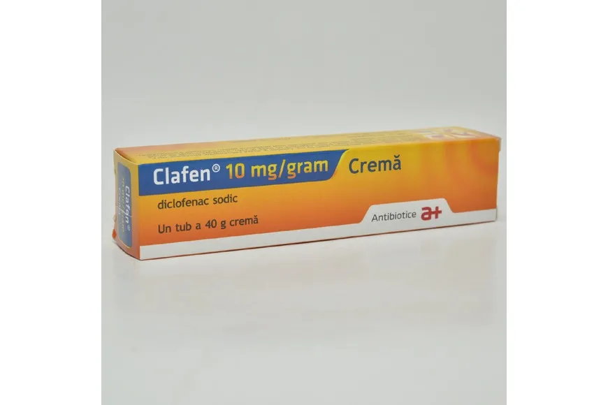 Clafen 1% crema, 40 g, Antibiotice