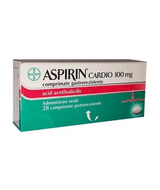 Aspirin Cardio 100mg x 28cp.grez